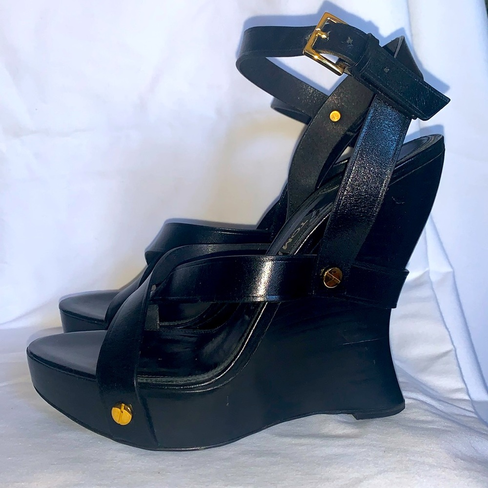 Tom Ford Black Wedges